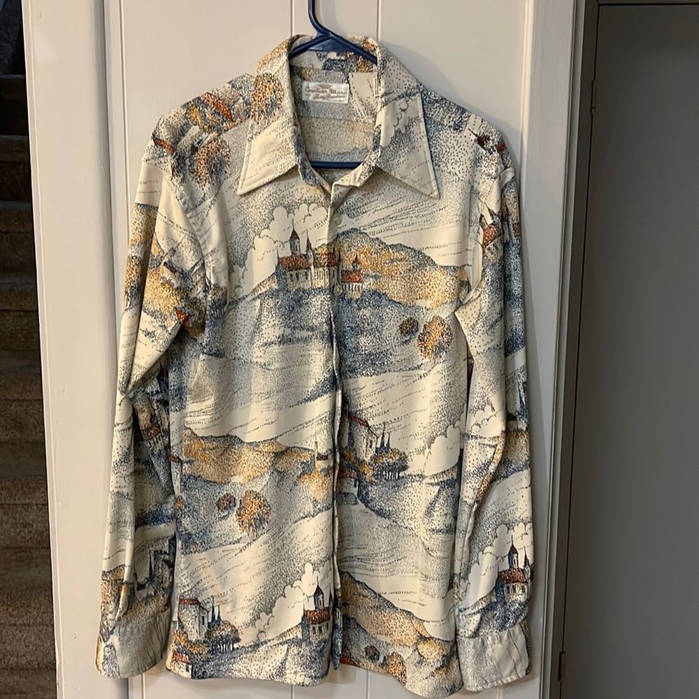 Vintage Printed Shirt